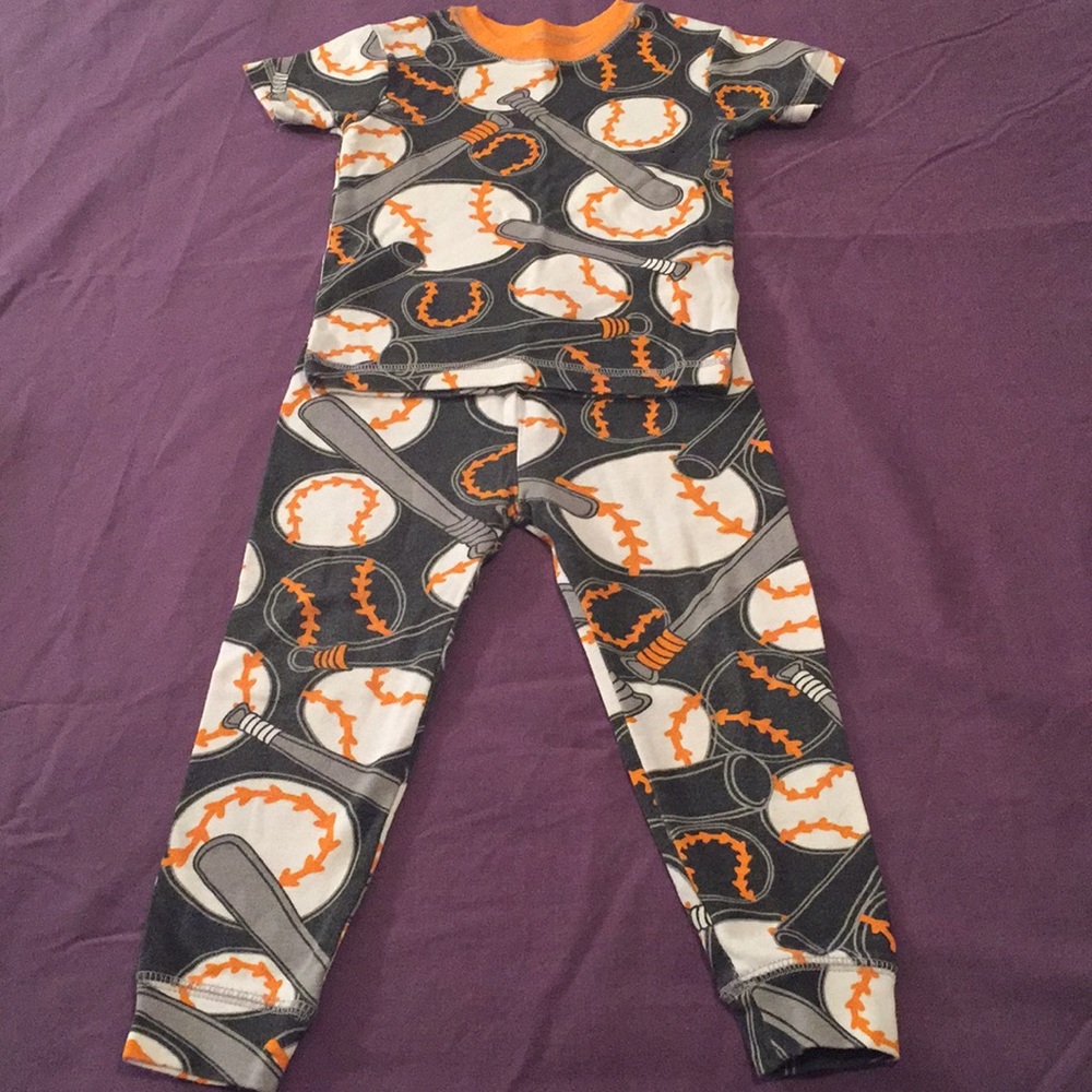 Super cute Baseball pajamas